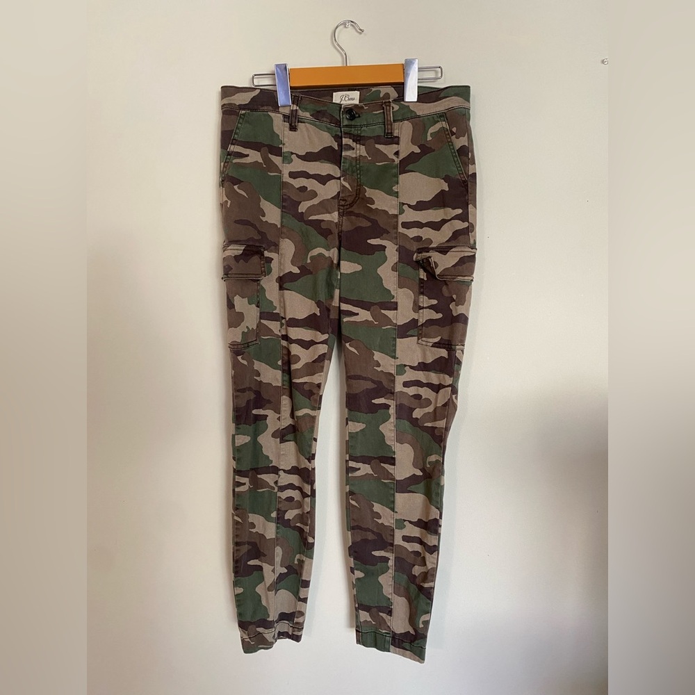 J.Crew Pants Women’s Cargo Camo